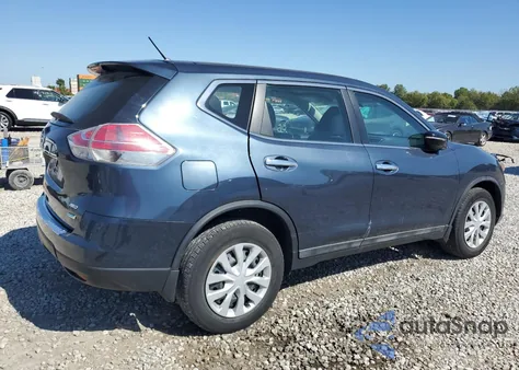2014 Nissan Rogue S из США, поврежденный, VIN 5N1AT2MV5EC857543
